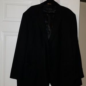 Big size 58L black beautiful blazer